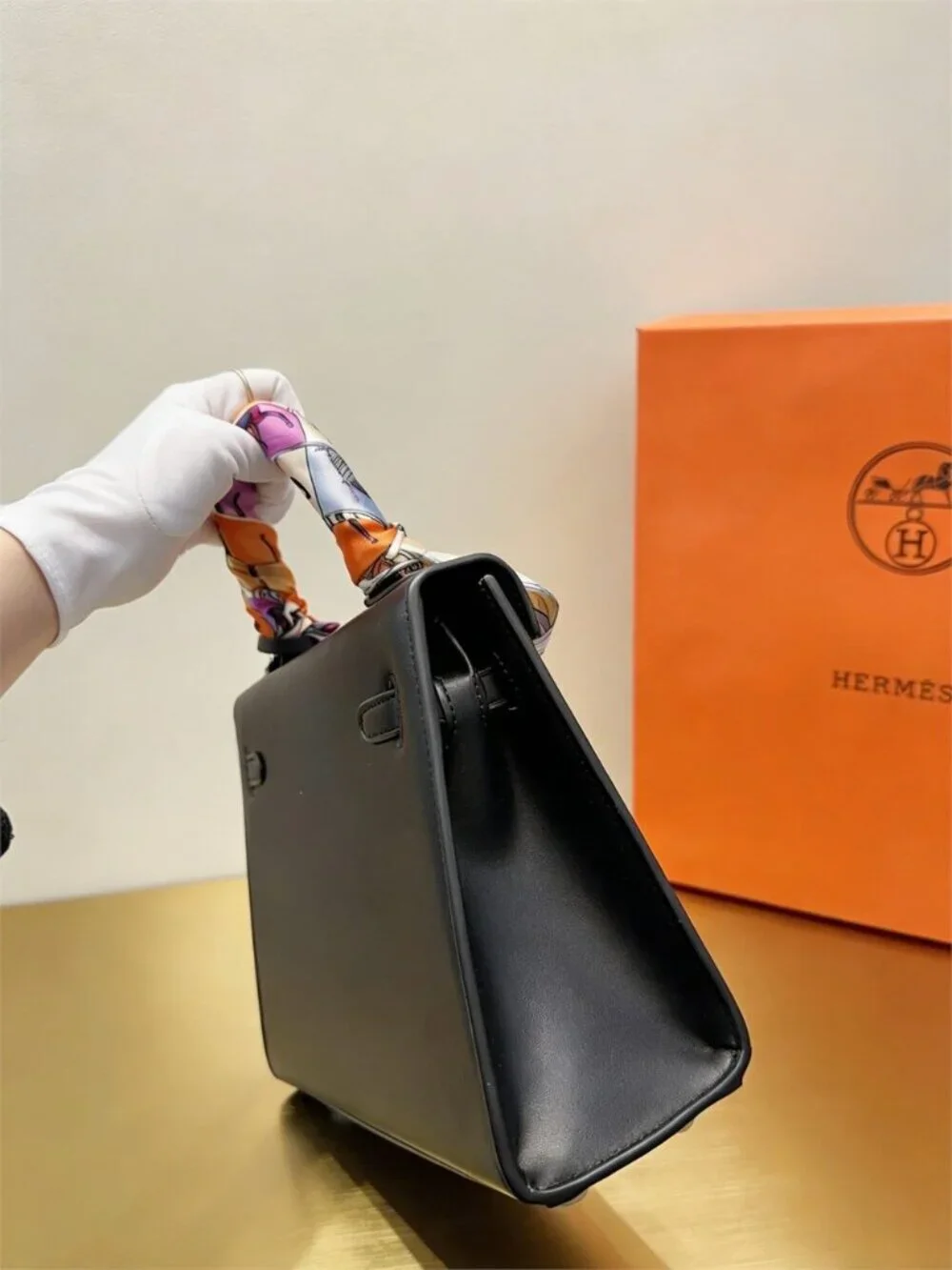 Hermès Mini Kelly II in Epsom Leather